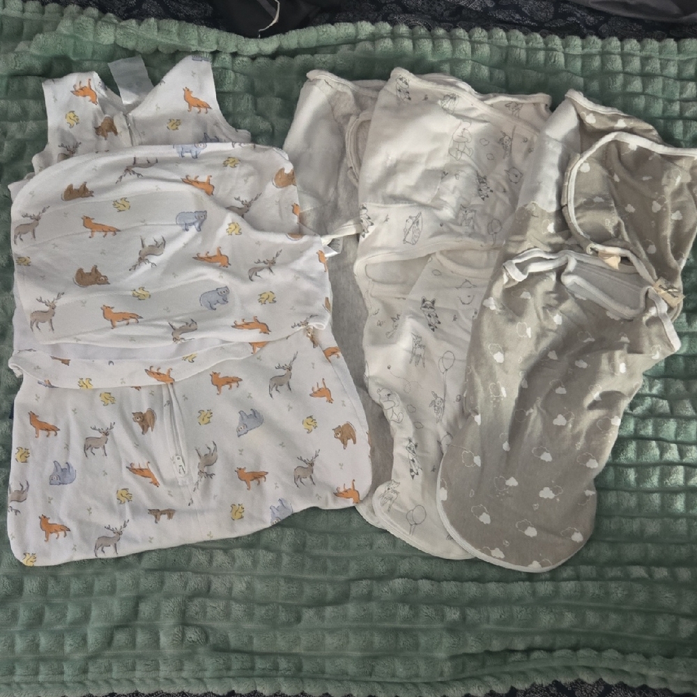 Halo And Keababies Swaddle Sleep Sack